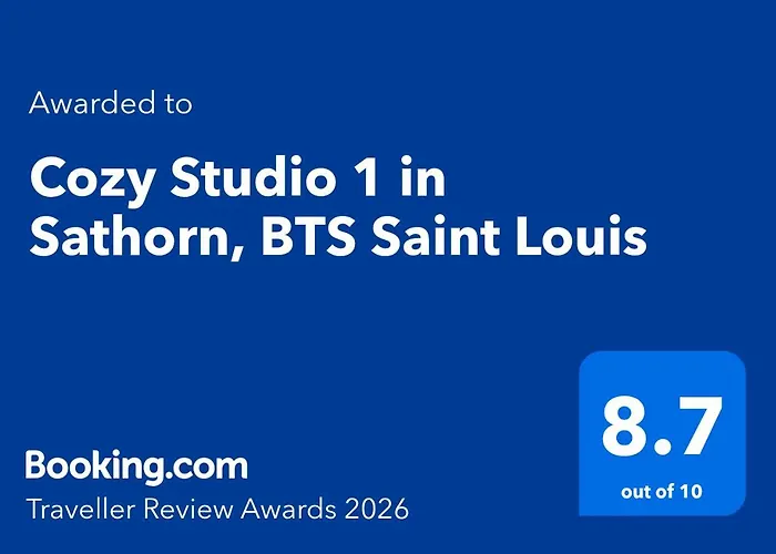 Apartment Cozy 1 In Sathorn, Bts Saint Louis *